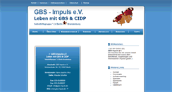 Desktop Screenshot of gbs-impuls.de